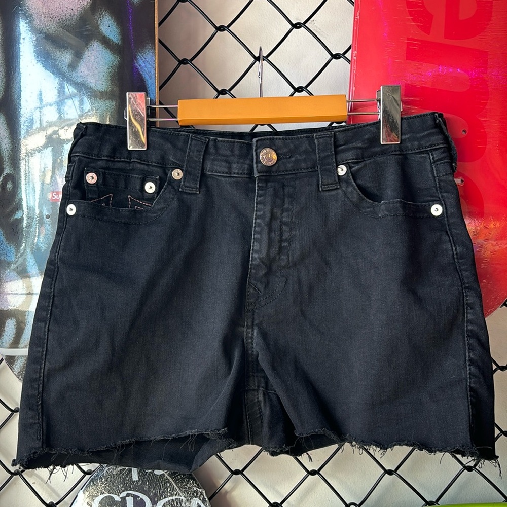 Cut Off True Religion Shorts